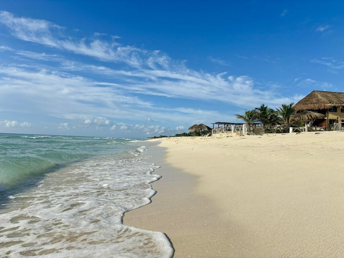 Golden hour at Casa Chanty, Riviera Maya